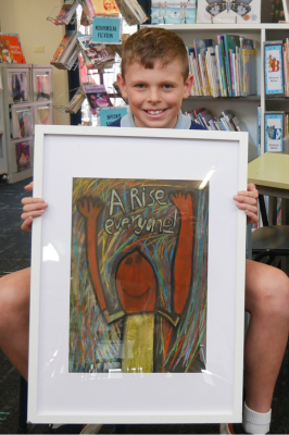 Lucas Holy Spirit Art Work